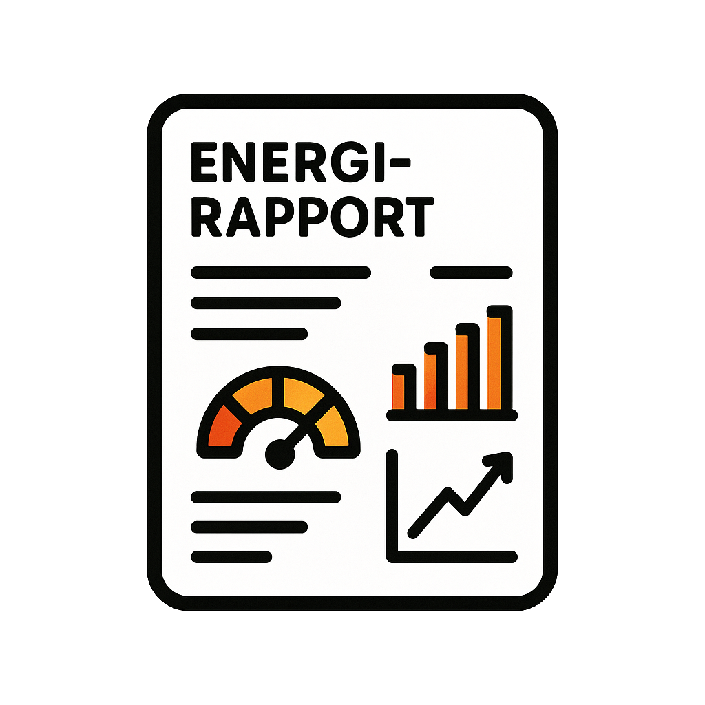 Ikon for detaljert energirapport og analyse